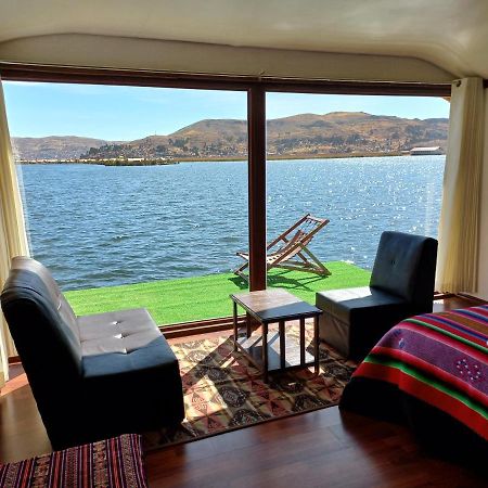 Uros Aruma Uro On Uros Floating Islands Puno Dış mekan fotoğraf