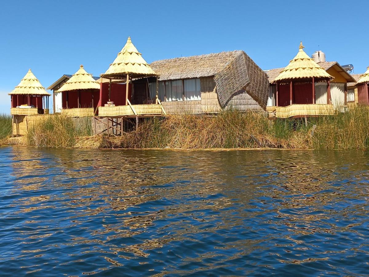 Uros Aruma Uro On Uros Floating Islands Puno Dış mekan fotoğraf