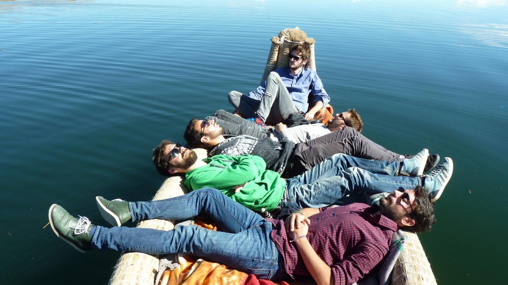 Uros Aruma Uro On Uros Floating Islands Puno Dış mekan fotoğraf