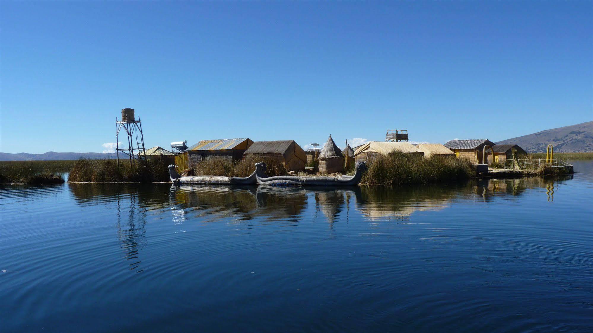 Uros Aruma Uro On Uros Floating Islands Puno Dış mekan fotoğraf